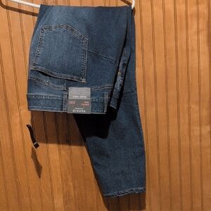 Torrid Woman's Dark Blue Relaxed Jeans